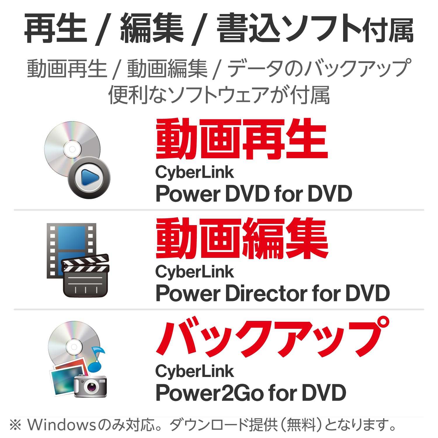 Amazon.com: ロジテック Logitech LDR-PWA8U3CVWH Portable DVD Drive